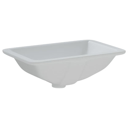 Rectangular Ceramic Bathroom Sink - Various Sizes Available