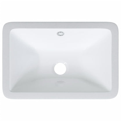 Rectangular Ceramic Bathroom Sink - Various Sizes Available