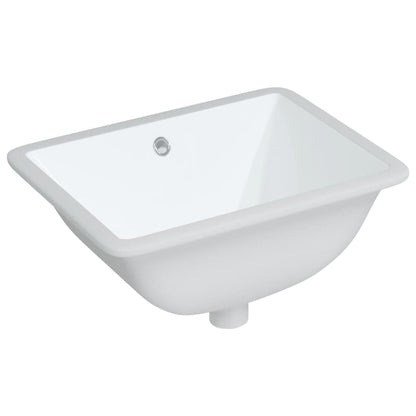 Rectangular Ceramic Bathroom Sink - Various Sizes Available