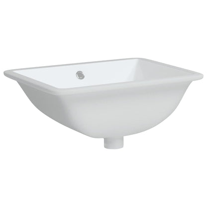 Rectangular Ceramic Bathroom Sink - Various Sizes Available