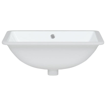 Rectangular Ceramic Bathroom Sink - Various Sizes Available