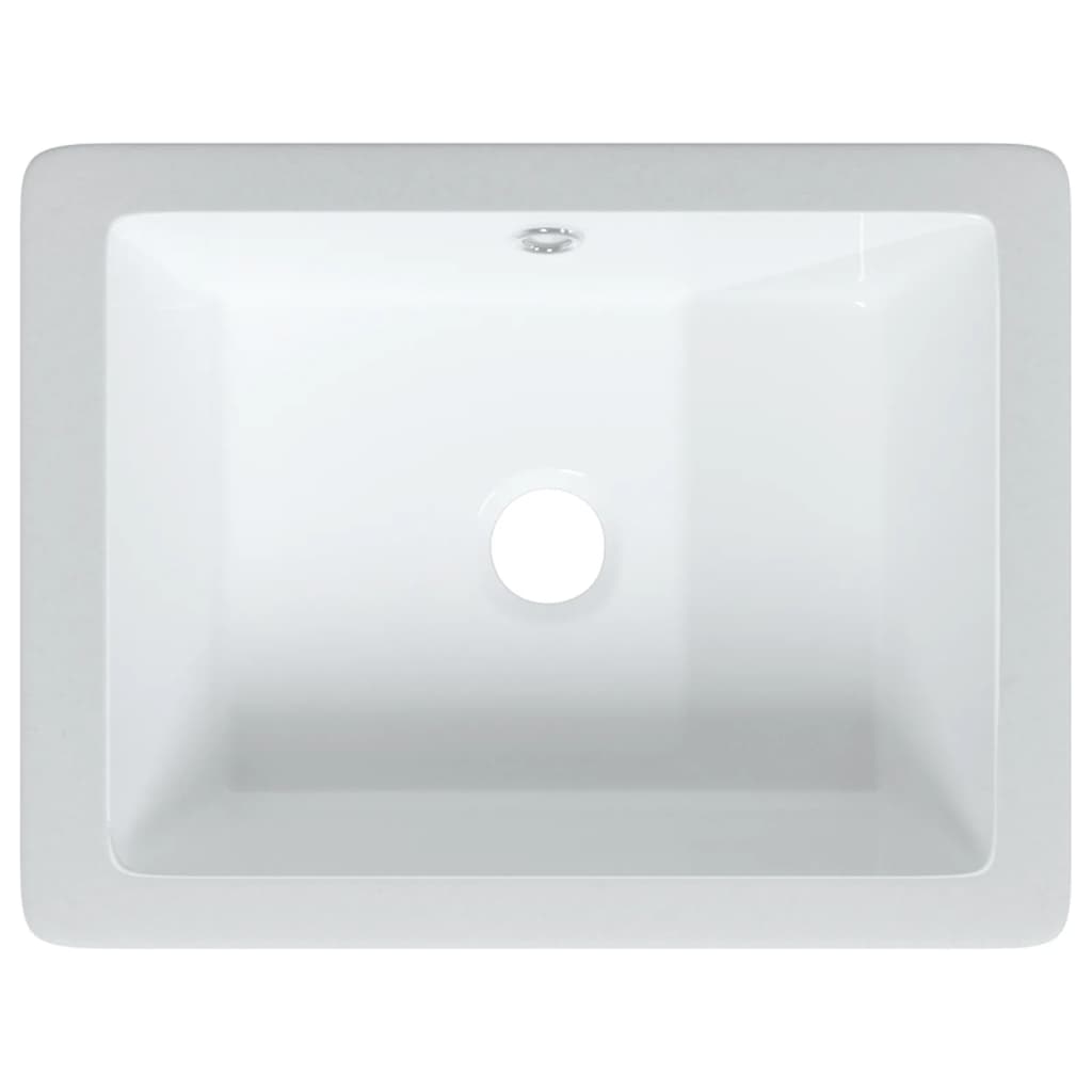 Rectangular Ceramic Bathroom Sink - Various Sizes Available