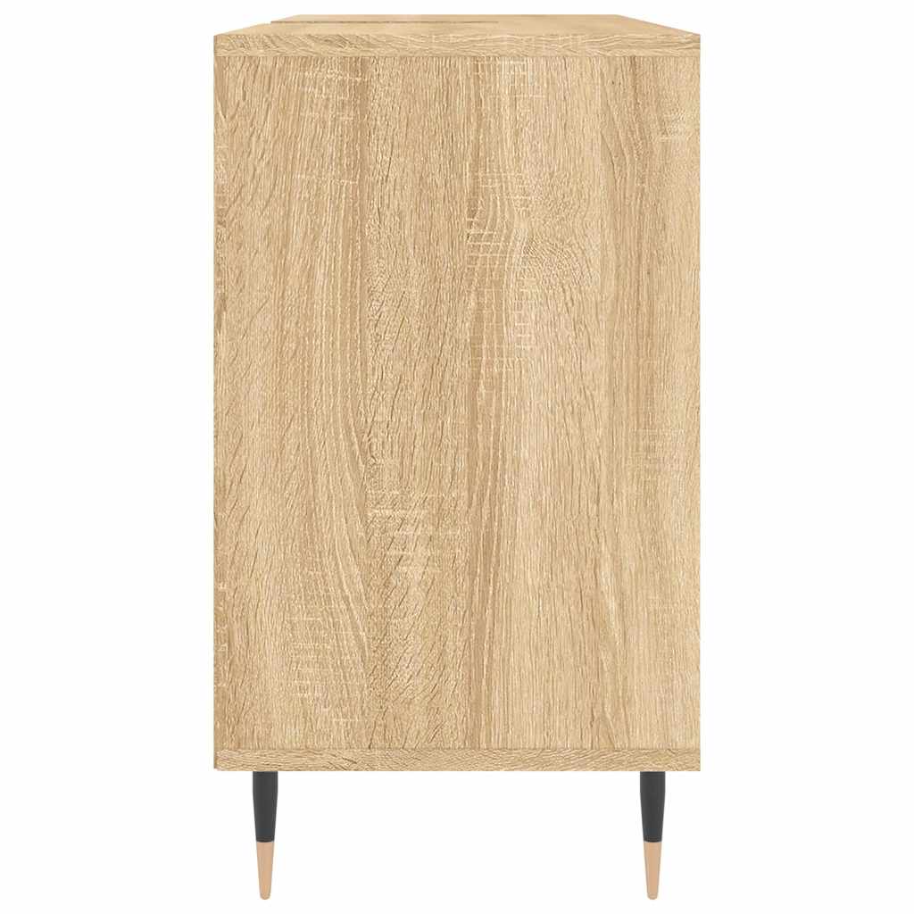 Bathroom Cabinet Sonoma Oak 80x33x60 cm Engineered Wood - Bend