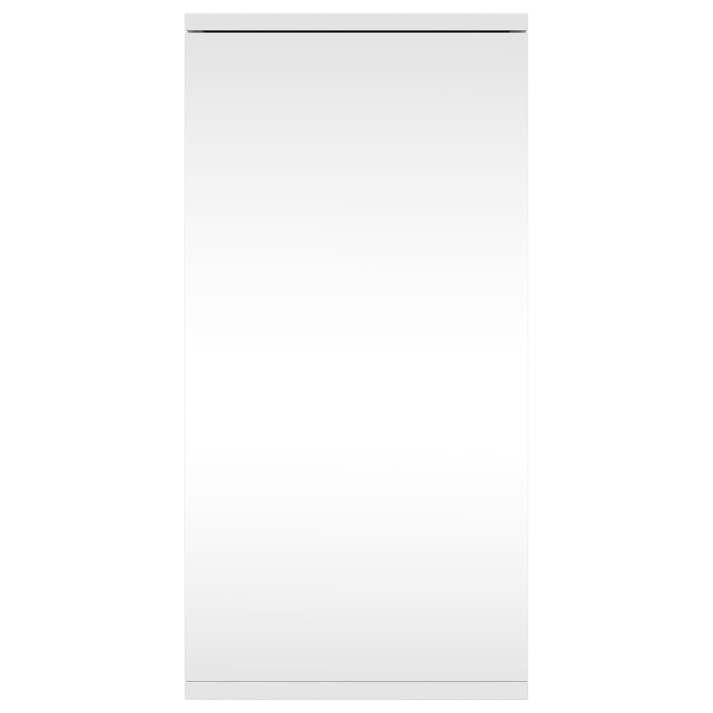 Corner Bathroom Mirror Cabinet White 30x24x60 cm - Bend