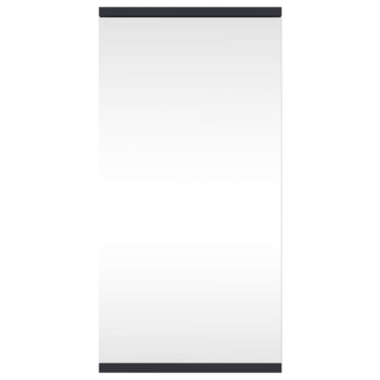 Corner Bathroom Mirror Cabinet Grey 30x24x60 cm - Bend