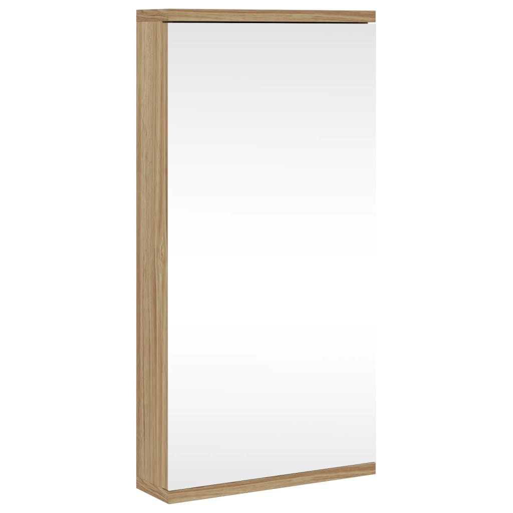 Corner Bathroom Mirror Cabinet Oak 30x24x60 cm - Bend