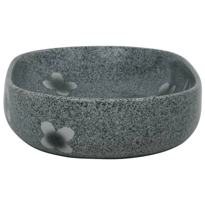 Countertop Basin Blue Oval 59x40x14 cm Ceramic - Bend