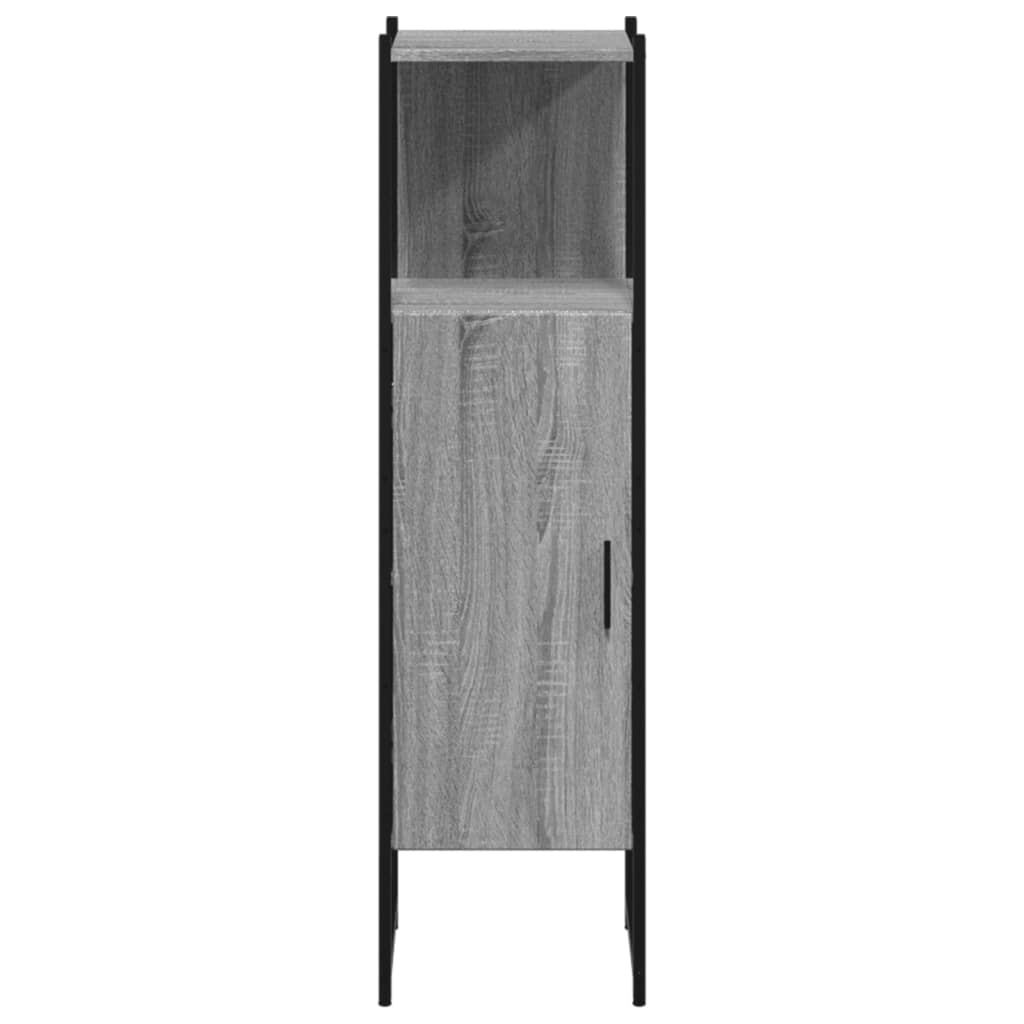 Bathroom Cabinet Grey Sonoma 33x33x120.5 cm Engineered Wood - Bend