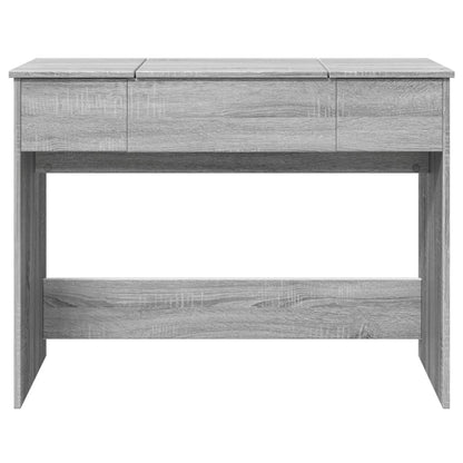 Dressing Table with Mirror Grey Sonoma 100x45x76 cm - Bend