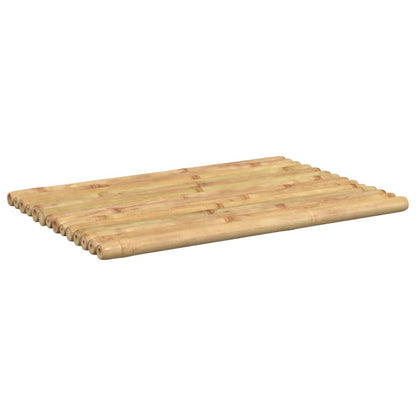 Chunky Bamboo Bath Mats - 2 pcs