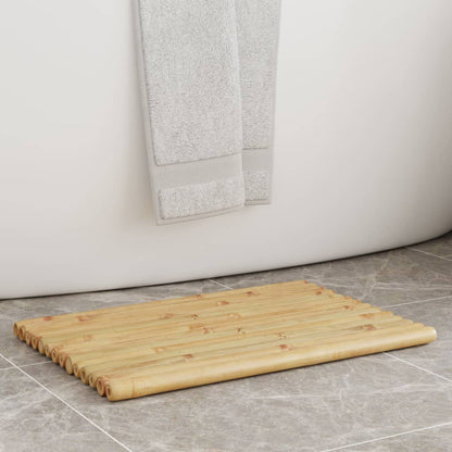 Chunky Bamboo Bath Mats - 2 pcs