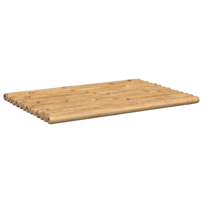 Chunky Bamboo Bath Mats - 2 pcs