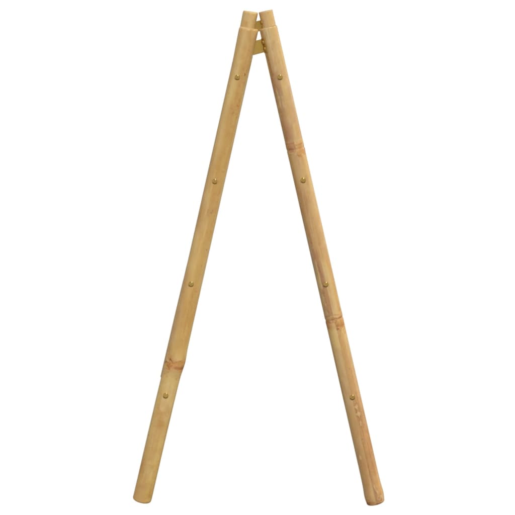 Double Bamboo Towel Ladder with 4 Rungs - Bend