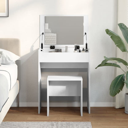 Dressing Table and Stool White 60x40x113.5 cm - Bend