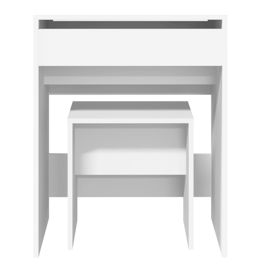 Dressing Table and Stool White 60x40x113.5 cm - Bend