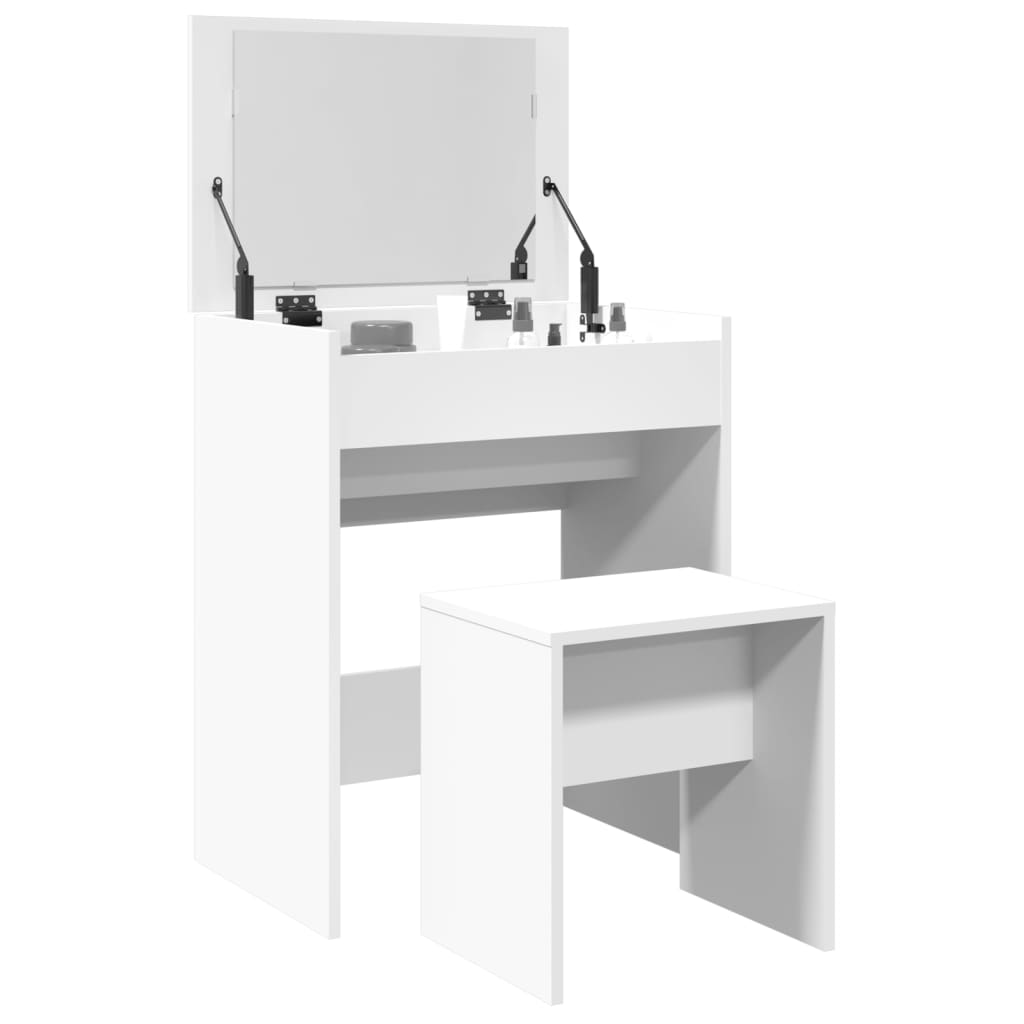 Dressing Table and Stool White 60x40x113.5 cm - Bend