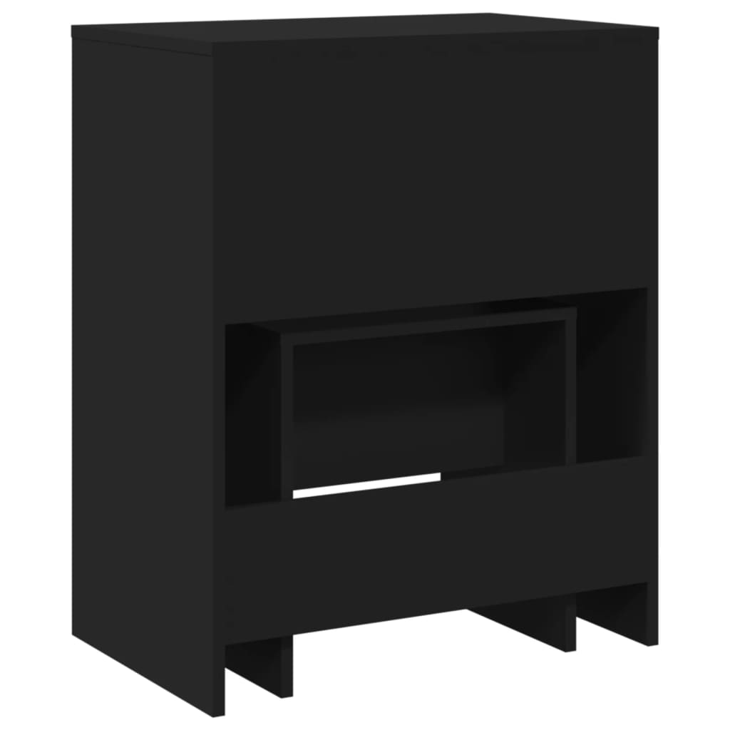 Dressing Table and Stool Black 60x40x113.5 cm - Bend