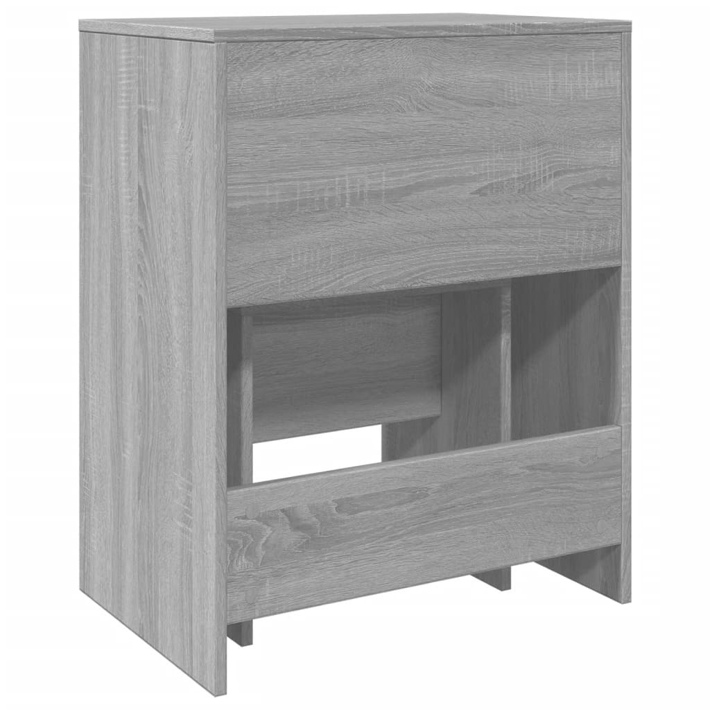 Dressing Table and Stool Grey Sonoma 60x40x113.5 cm - Bend