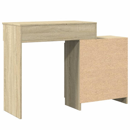 Dressing Table with LED Sonoma Oak 115x37x110.5 cm - Bend