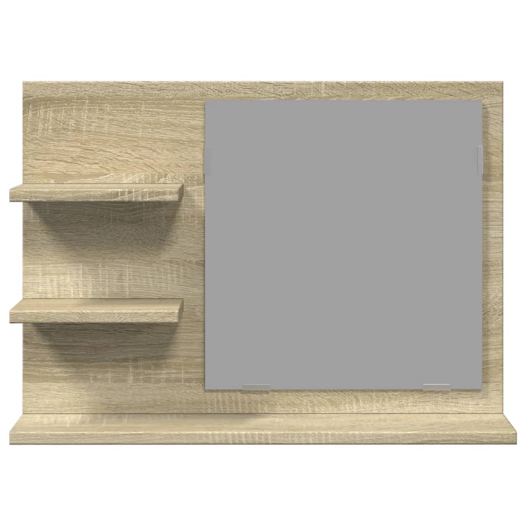 Bathroom Mirror Engineered Wood in Various Colors and Sizes