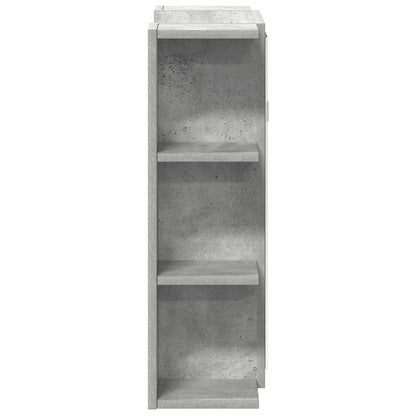 Bathroom Mirror Cabinet Concrete Grey 80x20.5x64 cm Engineered Wood - Bend