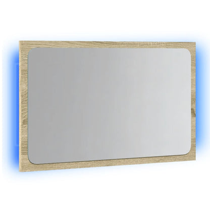 Bathroom Mirror with LED Light - 60x8.5x38 cm