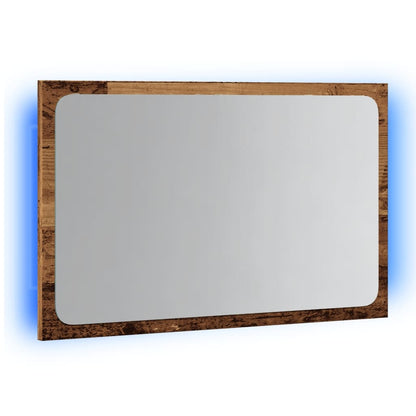 Bathroom Mirror with LED Light - 60x8.5x38 cm