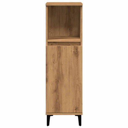 Artisan Oak Bathroom Storage Cabinet