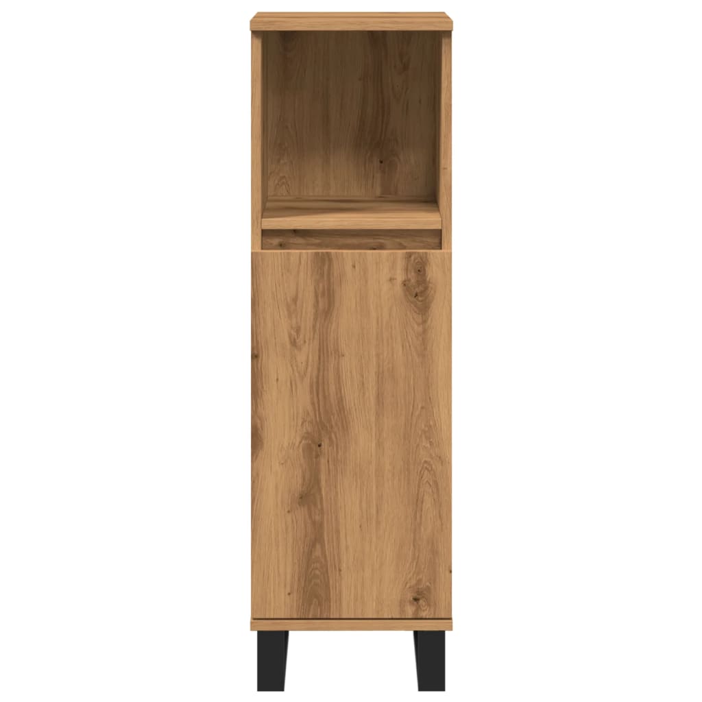 Artisan Oak Bathroom Storage Cabinet