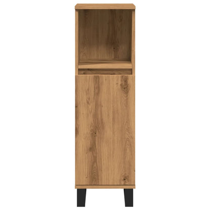 Artisan Oak Bathroom Storage Cabinet