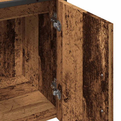 Bathroom Sink Cabinet Old Wood 60x33x60 cm Engineered Wood