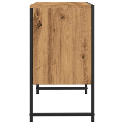 Bathroom Sink Cabinet Artisan Oak 60x33x60 cm Engineered Wood - Bend