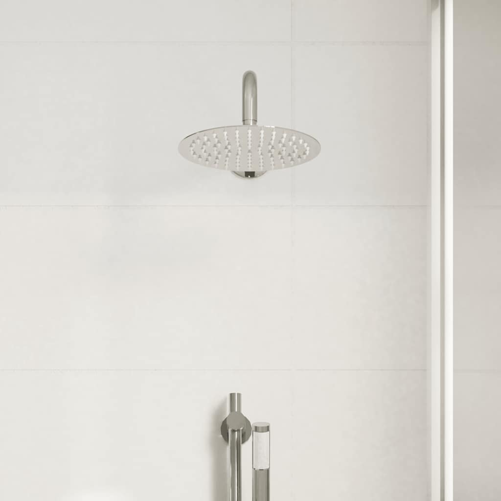 Rain Shower Head Stainless Steel 304 20 cm Round - Bend