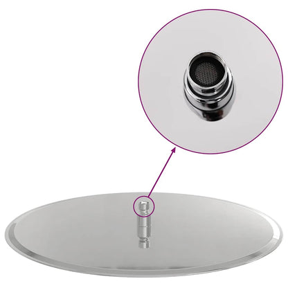 Rain Shower Head Stainless Steel 304 50 cm Round - Bend