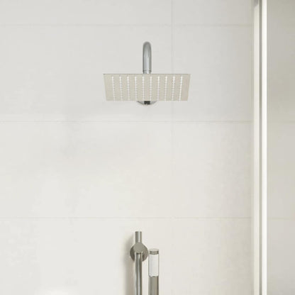 Rain Shower Head Stainless Steel 304 20x20 cm Square - Bend