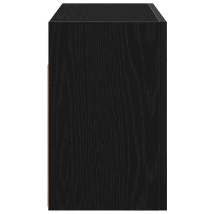 Bathroom Wall Cabinet Black 60x25x40 cm Engineered Wood - Bend