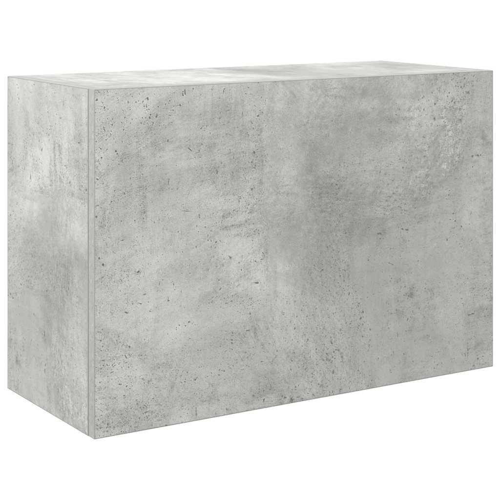 Bathroom Wall Cabinet Concrete Grey 60x25x40 cm Engineered Wood - Bend