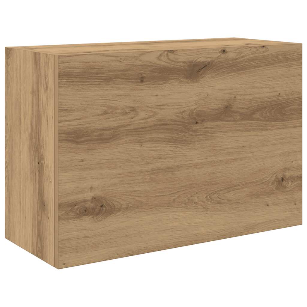 Bathroom Wall Cabinet Artisan Oak 60x25x40 cm Engineered Wood - Bend