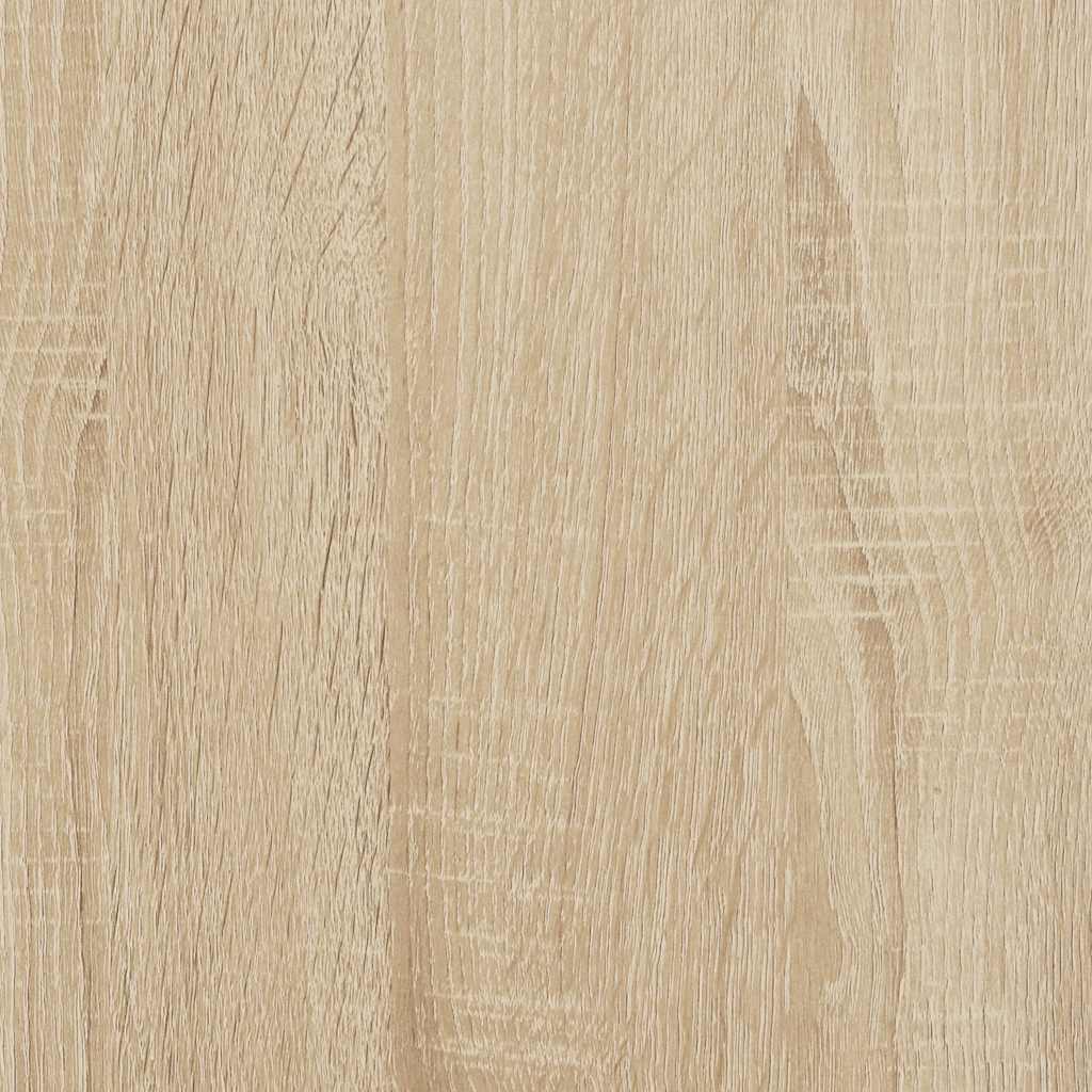 Bathroom Wall Cabinet Sonoma Oak 80x25x30 cm Engineered Wood - Bend