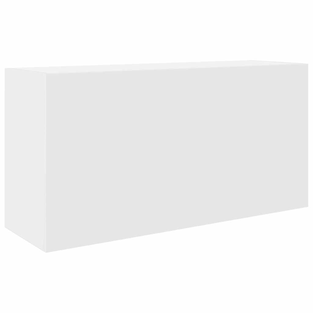 Bathroom Wall Cabinet White 80x25x40 cm Engineered Wood - Bend