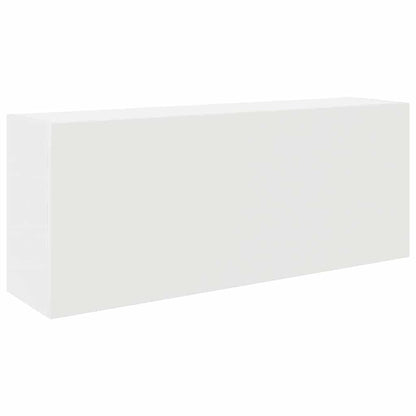 Bathroom Wall Cabinet White 100x25x40 cm Engineered Wood - Bend