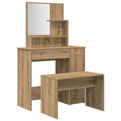 Dressing Table Set Artisan Oak Engineered Wood - Bend