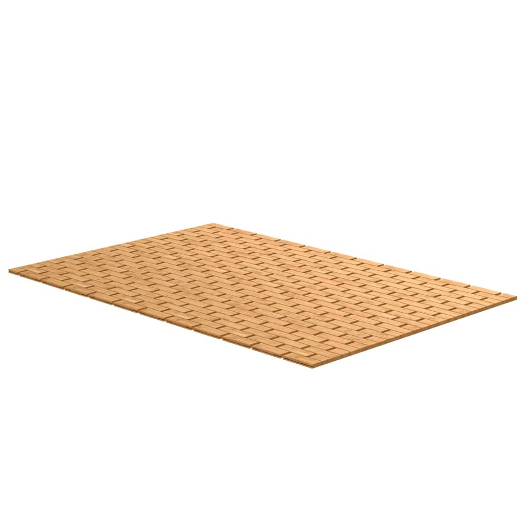 Low Profile Bamboo Bath Mat