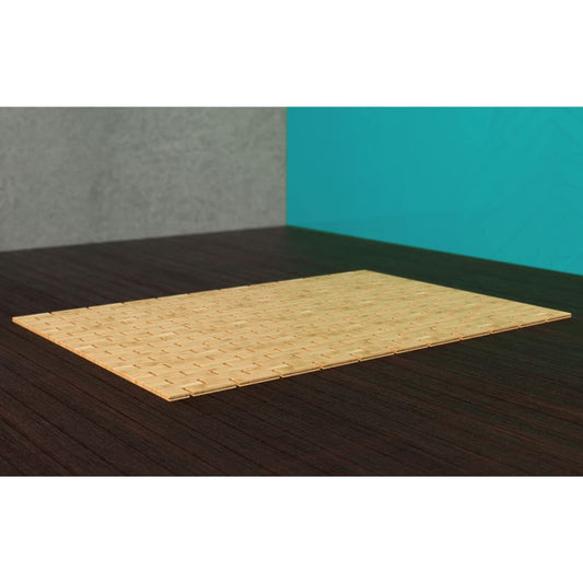 Low Profile Bamboo Bath Mat