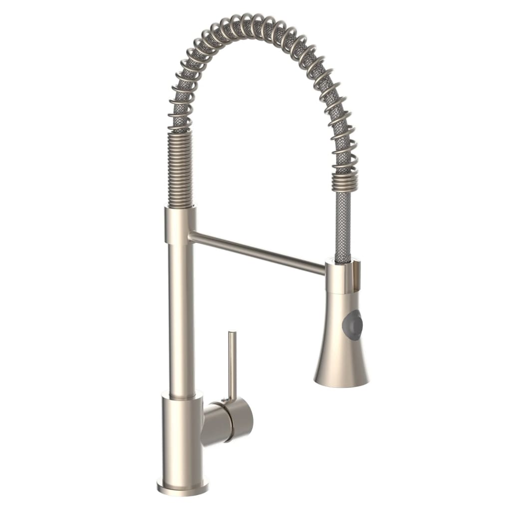 EISL Kitchen Mixer Tap with Spiral Spring Pull-out Spray LEON Nickel - Bend