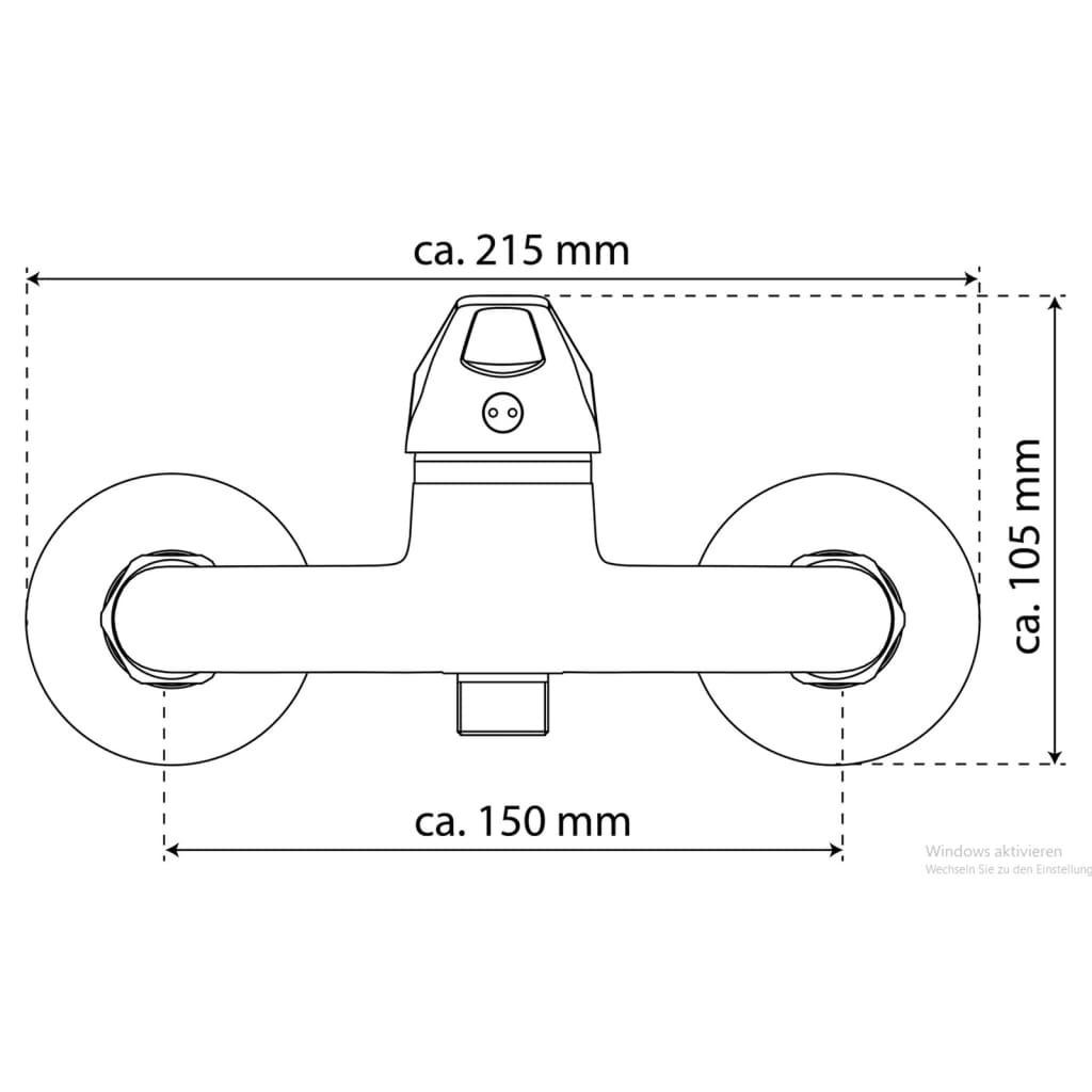 EISL Shower Mixer SPEED White