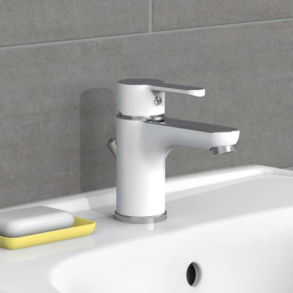 EISL Basin Mixer DIZIANI White-chrome - Bend