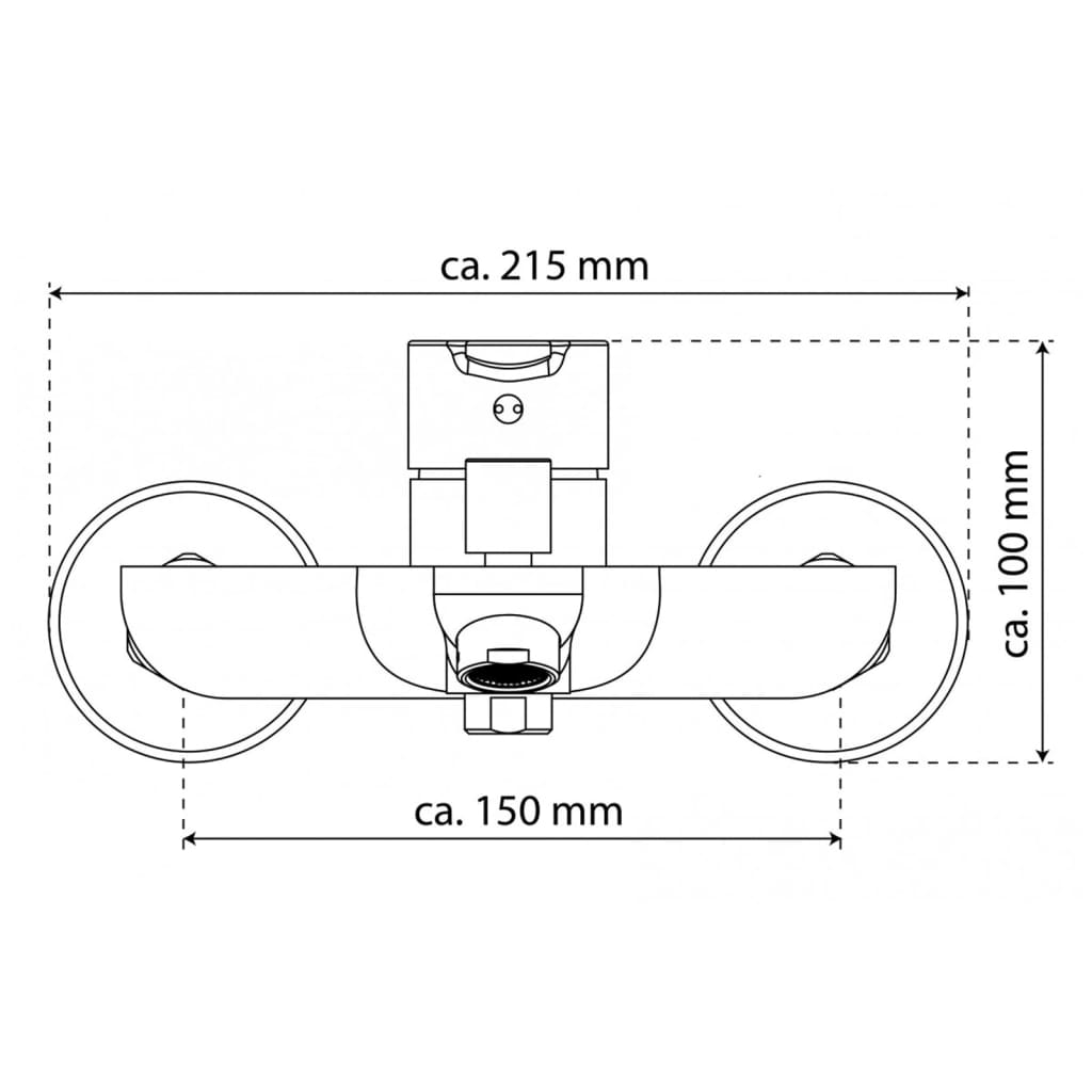 EISL Bathroom Mixer DIZIANI White-chrome - Bend