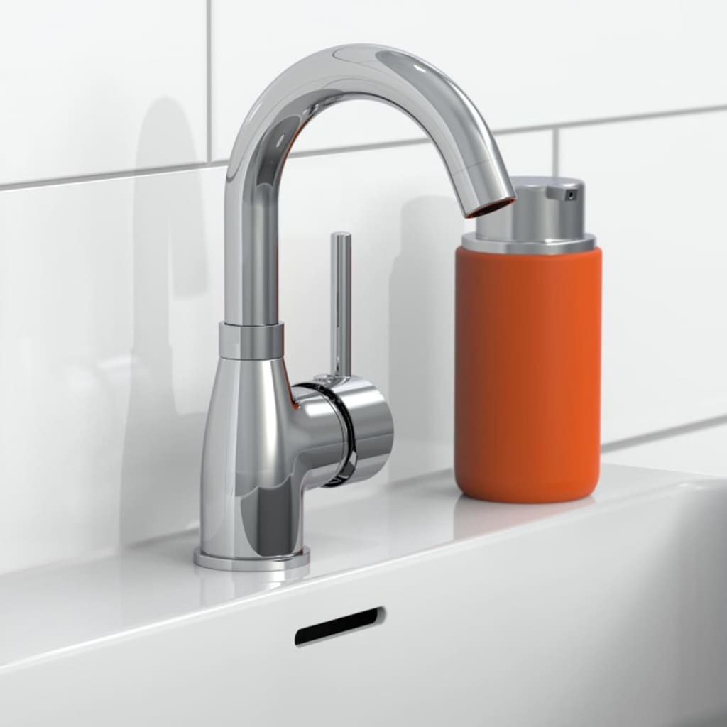 EISL Basin Mixer FUTURA Low Pressure Chrome - Bend