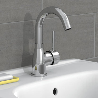 EISL Basin Mixer FUTURA Low Pressure Chrome - Bend